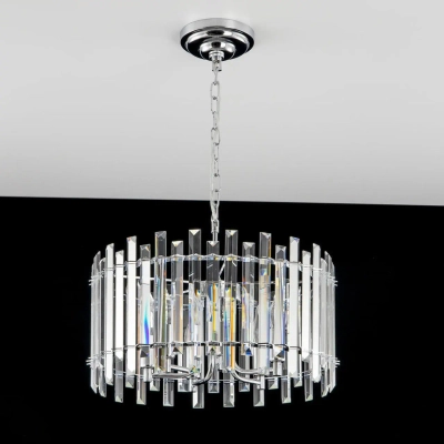Citilux Ингвар CL334161 Люстра подвесная хрустальная Хром