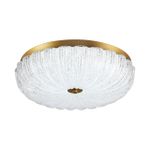 7719/48L PIKO LED SN 40 Светильник металл/стекло/прозрачный/золотой LED 48Вт 3000-6500K D400 IP20 пульт ДУ TESORO