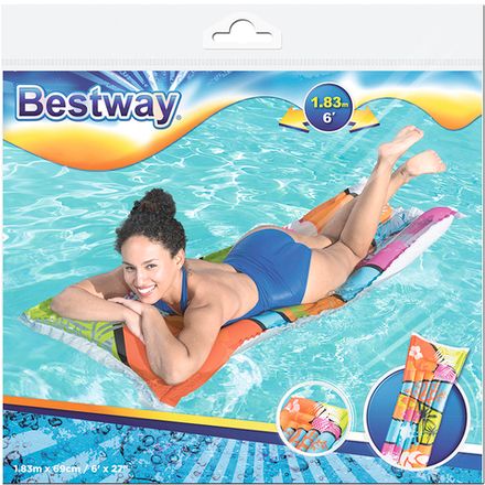 Матрас надувной для плавания Fashion 183*69 см 44033 Bestway