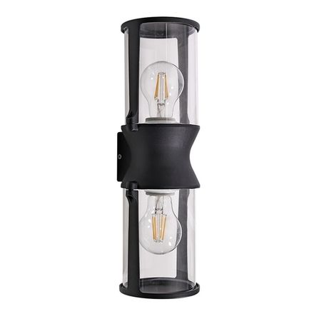 Уличный настенный светильник Arte Lamp MINCHIR A8306AL-2BK, 2хE27