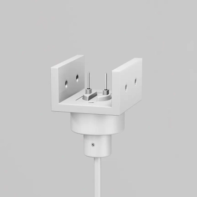 Уличный трековый светильник Кампана / Campana Elasity IP 3000K 12Вт 120° белый, O-TR01-1-P-12WW3K. TM Maytoni