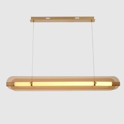Светильник подвесной Crystal Lux AMARILLO SP70W LED BRASS 0120/225