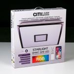 Citilux Старлайт Смарт CL703AK80G Умная люстра Хром