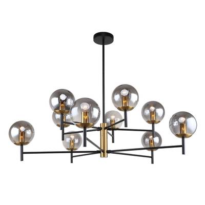 Потолочная люстра Sheeny 3088-10P, 10*E14*40W. ТМ F-Promo