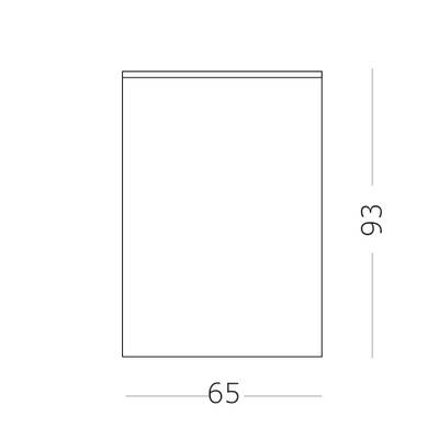 ST114.507.01 Светильник потолочный Белый GU10 1*50W  IP20 L65xW65xH93 220V Без ламп