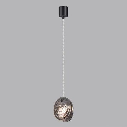 5038/1A MODERN ODL24 427 черный/дымчатый/металл/стекло Подвес G9 1*40W MUSSELS