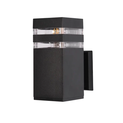 Уличный настенный светильник Arte lamp HEATHER A4413AL-1BK, 1хE27