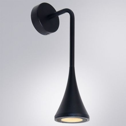 Фасадный светильник Arte Lamp BRONN A2367AL-1BK, 1хGU10
