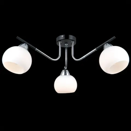 IL0713-3CSQ-24 BK CR LIBRA светильник потолочный ILLUMICO, E27х3
