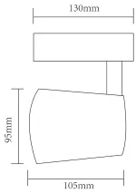 Трековый светильник Arte Lamp ATILLO A2324PL-1BK, LED