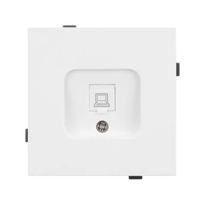 Механизм компьютерной розетки SCT-TENDO-MPC1-PL-WH (RJ-45, CAT6) (Arlight, -)