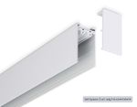 Шинопровод накладной Magnetic 220V GL1003 WH белый IP20 2000*30.6*56 (заглушки в комплекте)