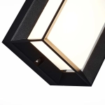 SL077.411.01 Светильник уличный настенный ST-Luce Черный/Белый LED 1*6W 3000K