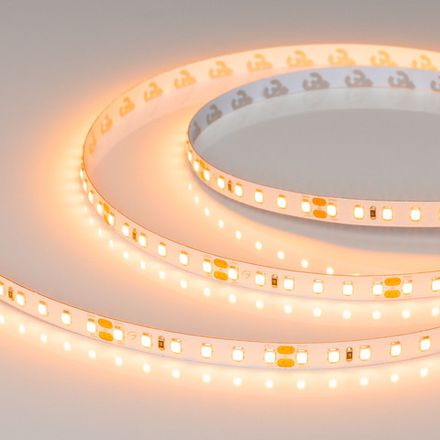 Лента UL-A120-8mm 24V Warm1900 (9.6 W/m, IP20, 5m) (Arlight, Открытый)