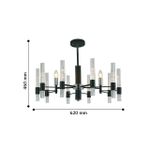 Потолочная люстра Supreme 2490-5P, 5*E14*40W. ТМ F-Promo