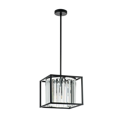 713037 Люстра REGOLO 3х40W G9 ЧЕРНЫЙ МАТОВЫЙ/ПРОЗРАЧНЫЙ Lightstar