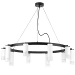 LR0203658651 Люстра RULLO 10х50W GU10 ЧЕРНЫЙ/БЕЛЫЙ (571020+214436-5+214486-5+202431-10)