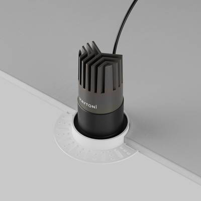 Встраиваемый светильник Dip Hight+ 3000K 10Вт 50° DL120-10W-3K-TRS-B. TM Maytoni