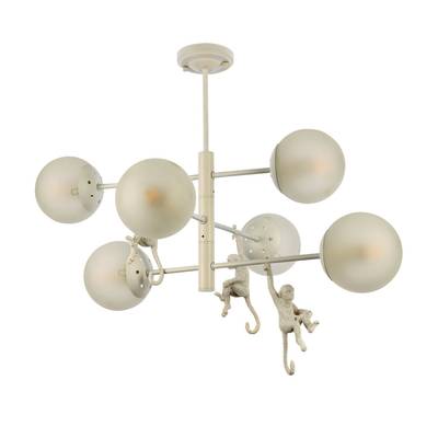 SLE115103-06 Люстра потолочная Белый/Белый E14 6*60W