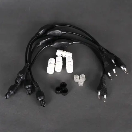11-2W-100M-220V-LED-U CUT 1M YL дюралайт круглый