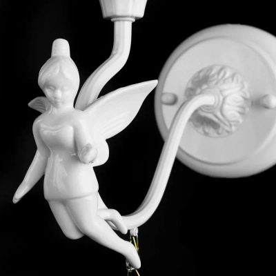 Бра Arte Lamp ANGELINA A5349AP-1WH, 1хE14