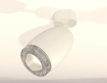 Комплект поворотного светильника XM1122002 SWH/CL белый песок/прозрачный MR16 GU5.3 (A2202, C1122, N7191)