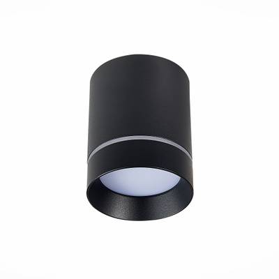 ST115.442.07 Светильник потолочный Черный LED 1*7W 4000K 490Lm Ra&gt;90 120° IP20 D79xH100 170-240V