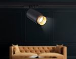 Светильник трековый GL5162 BK/GD черный/золото GU10 max 12W D60*190