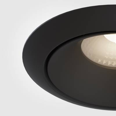 Встраиваемый светильник Yin 3000K 1x12Вт 60° Dim Triac, DL031-L12W3K-D-B. TM Maytoni
