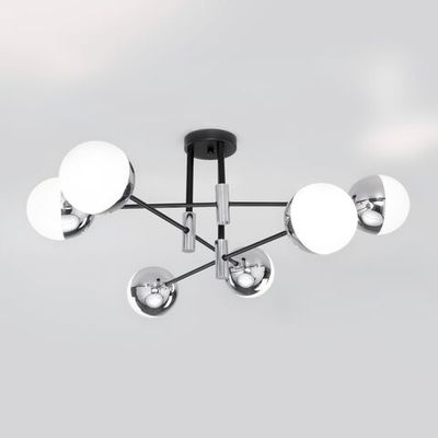 Умная потолочная люстра в стиле лофт 70129/6 хром Smart