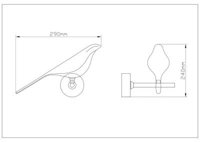 Бра Divinare SUMMER 1188/06 AP-6, 1хLED