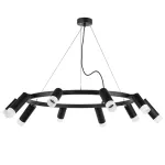 LR0203758751 Люстра RULLO 10х50W GU10 ЧЕРНЫЙ (571020+214437-5+214487-5+202431-10)
