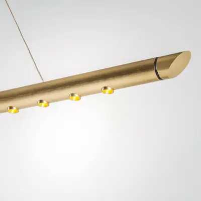 814203 Люстра VIRATA LED 48W 700LM ЗОЛОТО 3000K Lightstar