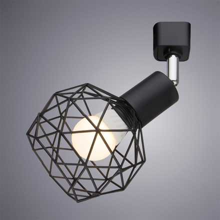 Трековый светильник Arte Lamp SOSPIRO A6141PL-1BK, 1хE14