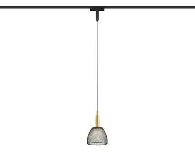 Светильник светодиодный трековый для шинопровода Magnetic Ultra Slim GV1656 BK/GD черный/золото IP20 9W 4200K 48V 24° D115*1500