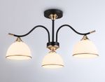 Подвесной светильник TR3161/3 BK/FGD черный/золото E27/3 max 60W D580*300