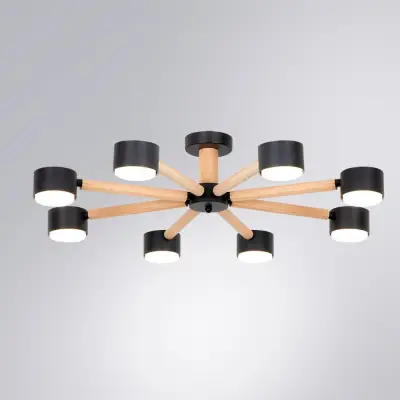 Потолочная люстра Arte Lamp TENDA A1624PL-8BK, 8хGX53