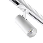 359147 PORT NT23 091 белый Светильник трековый однофазный двухжильный IP20 LED 15W 220V 3000К 1440Лм SELENE