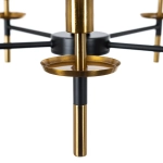 Подвесная люстра Arte Lamp RICCARDO A4075LM-5BK, 5хE14