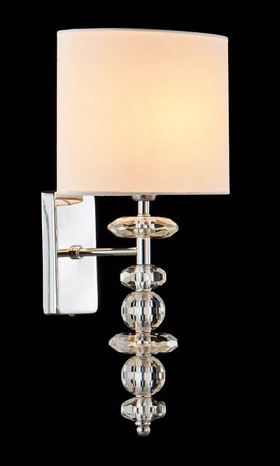 Бра Crystal Lux ARMANDO AP1.2 CHROME 0180/401.2