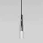 Подвесной светильник LED со стеклянным плафоном 50254/1 LED черный, LED