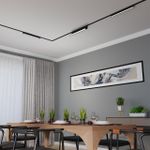 359248 SHINO NT23 047 черный Трековый светильник для низковольтного шинопровода IP20 LED 18W 48V 1080Лм 3000К SMAL