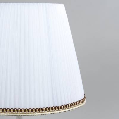 Citilux Линц CL402720 Настольная лампа патина с белым абажуром