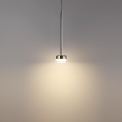 7151/10L HIGHTECH ODL26 347 светильник хром/ прозрачное стекло/металл IP20 LED 10W 3000K 220V LASLO
