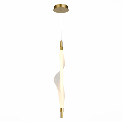 SL6109.213.01 Светильник подвесной ST-Luce Золотистый/Белый LED 1*25W 3000K