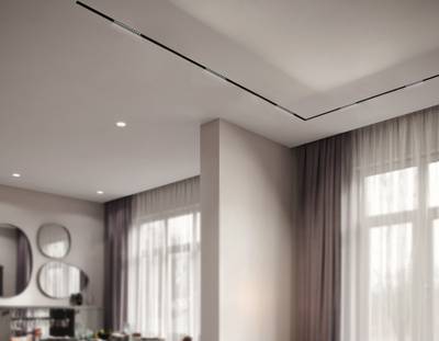 Светильник светодиодный диммируемый для шинопровода Magnetic 220V GL1302 BK черный IP20 12W 3000K-6400K 24° 232*25*42 (Без ПДУ)