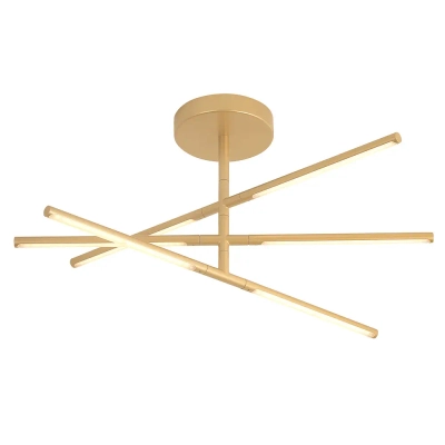 Светильник потолочный Crystal Lux LARGO PL32W D730 GOLD 0781/132