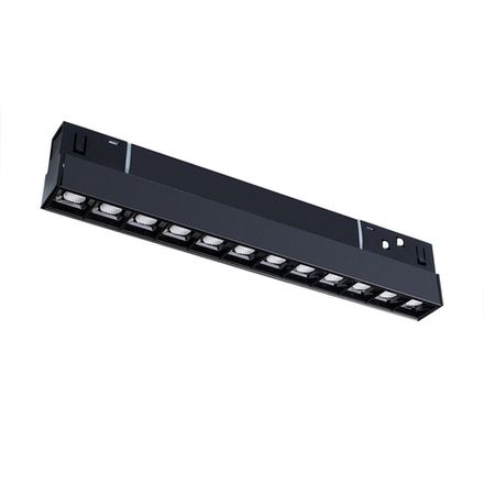 Магнитный трековый светильник Arte Lamp LINEA A4674PL-1BK, 1хLED