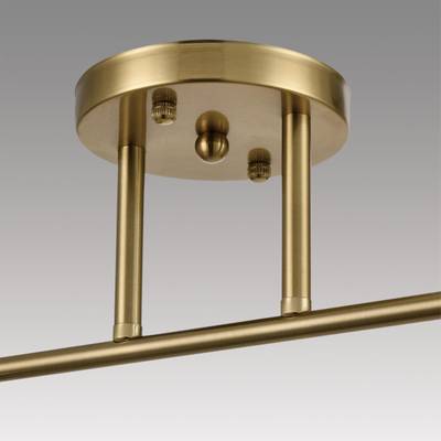 8188/2C COMFI LN25 190 латунь/прозрачный, металл/стекло Потолочный светильник E14 2*40W 220V VIVIAN