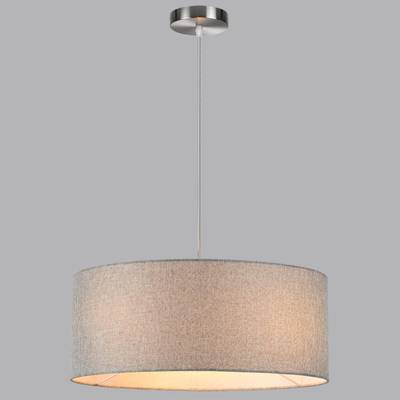 8251/3 MODERNI LN25 000  никель/серый, металл/текстиль Подвес Е27 3*60W 220V NIKKI